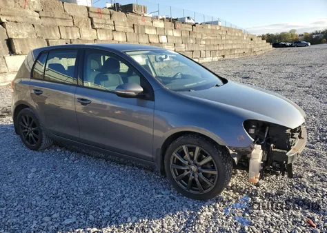 2013 Volkswagen Golf из США, поврежденный, VIN WVWNM7AJ1DW124341